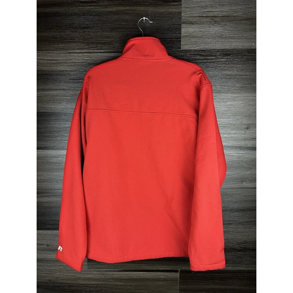 Nebraska Cornhuskers Jacket‎ Men Large Red Full Zip Adult